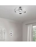 Plafón LED techo Parma acabado metálico regulable sugerencia de uso