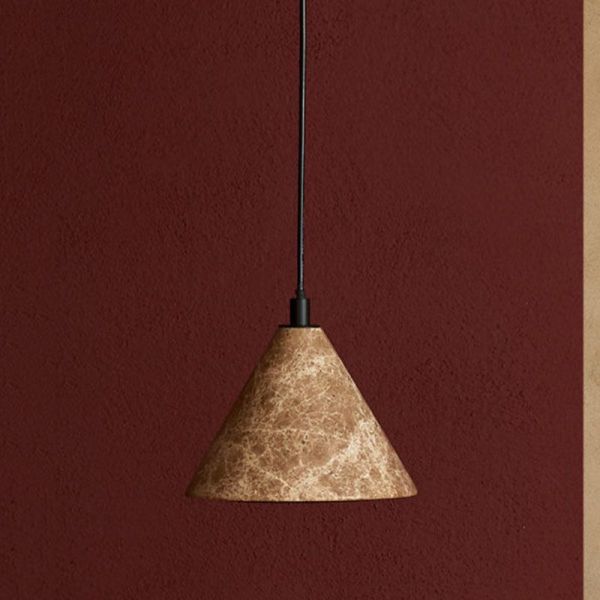 Plafonnier LED en marbre finlandais Iconic Aromas del Campo