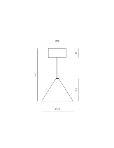 Fiche technique plafonnier LED en marbre finlandais Iconic Aromas del Campo