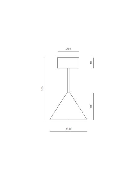 Luminária de teto LED de mármore finlandês Iconic Aromas del Campo Ficha técnica