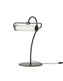 Lampe de table LED de style vintage Ison noir | LéonLeds