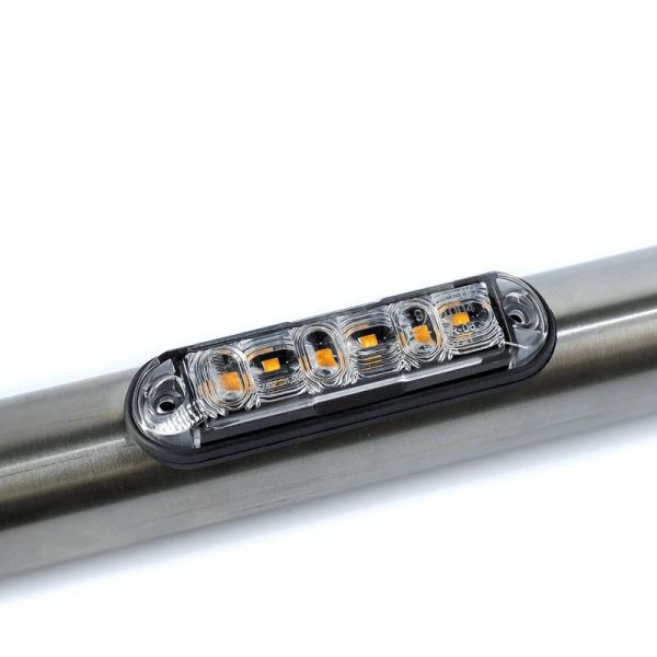 Piloto LED Estroboscópica Ambar Doble Flash XA1 EMC R10 IP68 FT-205 Eco Fristom | LeonLeds