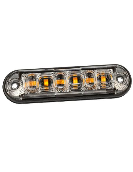 Piloto LED Estroboscópica Ambar Doble Flash XA1 EMC R10 IP68 FT-205 Eco Fristom | LeonLeds