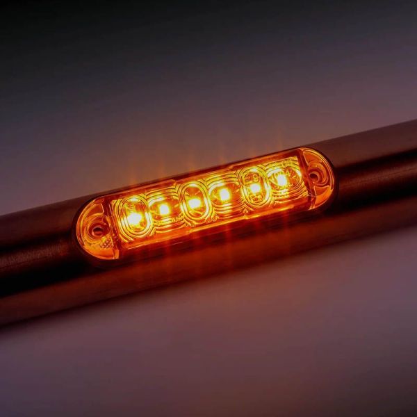 Luz estroboscópica LED âmbar Flash duplo XA1 EMC R10 IP68 FT-205 Eco Fristom | LeonLeds