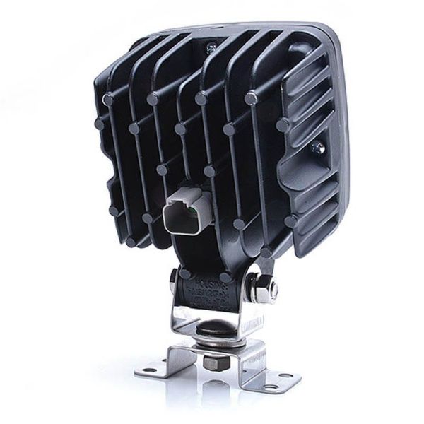 Faro Cuadrado LED 50W Was para camión tractor remolque maquinaria agrícola industrial estanco multivoltaje | LeonLeds