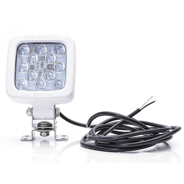 Lampe de travail LED blanche avec lumière blanche 2000Lm 12V 24V Optic Combo W82 | LéonLeds