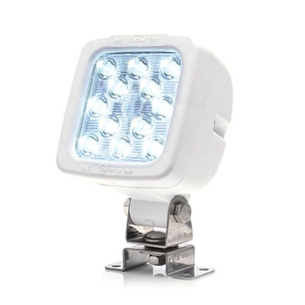 Lampe de travail LED blanche avec lumière blanche 2000Lm 12V 24V Optic Combo W82 | LéonLeds