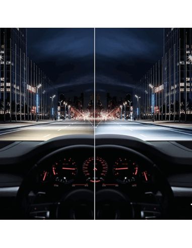 Bombillas Led H1 Night Breaker homologadas en España +220% 64150DWNB-2HFB | LeonLeds