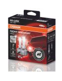 Lâmpadas Led H1 Night Breaker aprovadas na Portugal +220% 64150DWNB-2HFB Osram | LeonLeds