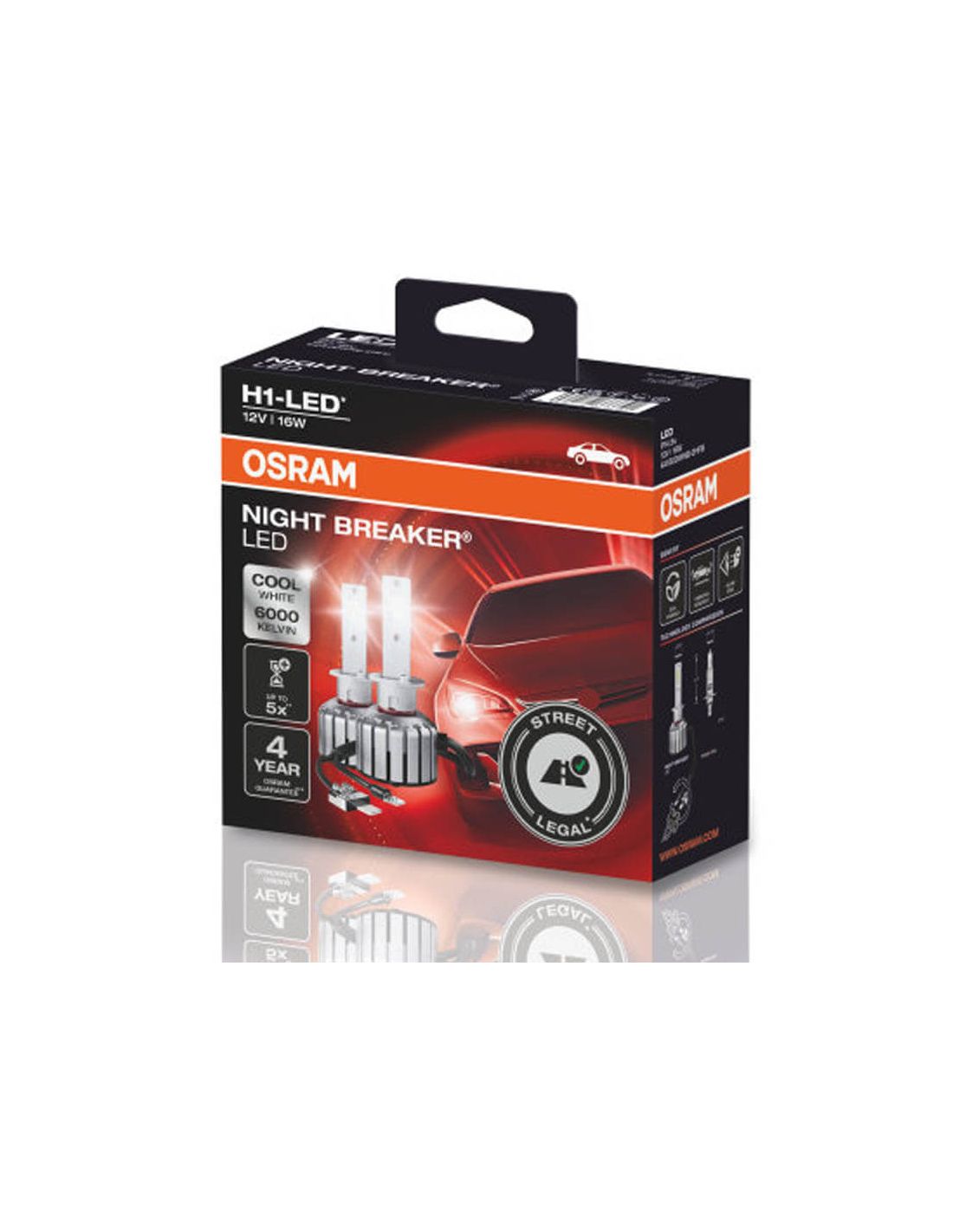 Actualiza las luces de tu coche con Osram H7 Night Breaker Led