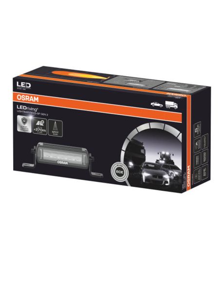 Mini Barra LED Aprovada FX125-SP GEN 2 17W 18,1Cm LEDDL128-SP + 270 Metros ECE R149 Osram | LeonLeds