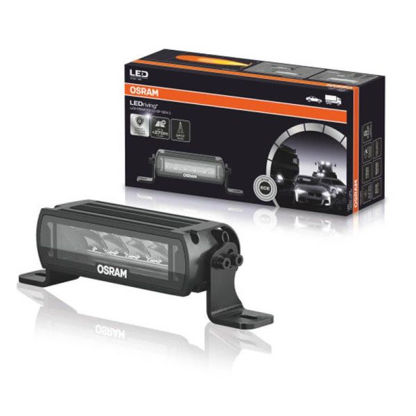 Mini Barre LED Homologuée FX125-SP GEN 2 17W 18,1Cm LEDDL128-SP + 270 Mètres ECE R149 Osram | LéonLeds