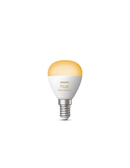 Bombilla esférica inteligente Philips Hue WA Luster | LeonLeds