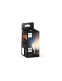 Pack 2 Bombilla esférica inteligente Philips Hue WA Luster caja producto