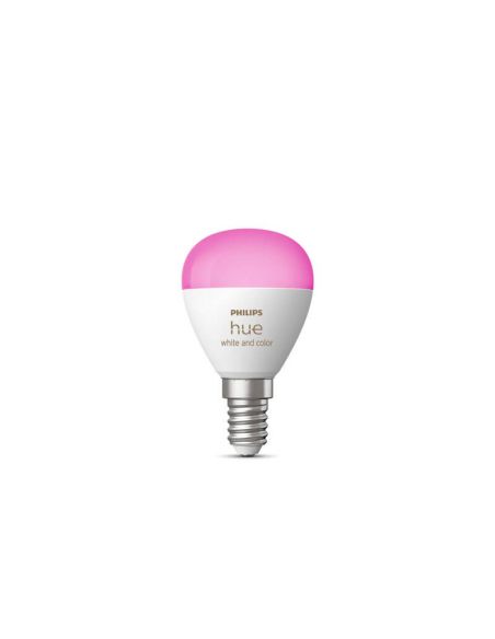 Bombilla esférica inteligente Philips Hue WCA Luster | LeonLeds