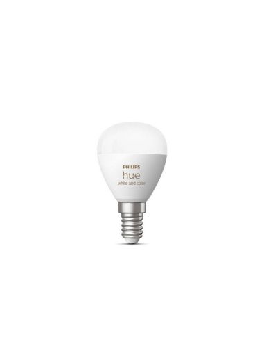 Bombilla esférica inteligente Philips Hue WCA Luster apagada