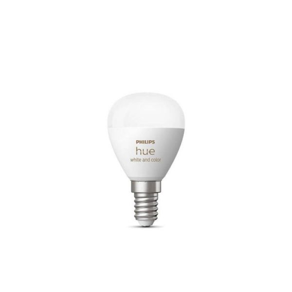 Ampoule sphérique intelligente Philips Hue WCA Lustre éteinte