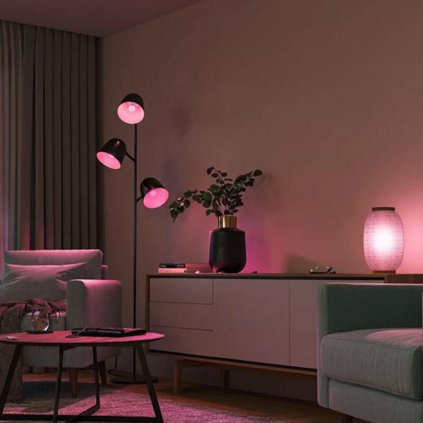 Ampoule sphérique intelligente Philips Hue WCA Lustre diverses combinaisons