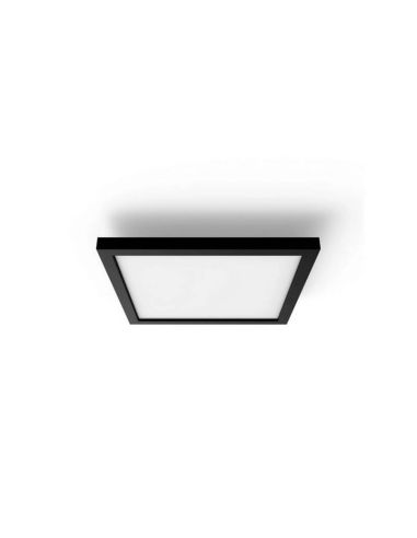 Panel LED inteligente Aurelle Philips Hue WA Cuadrado negro apagado