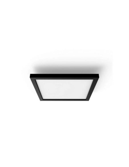 Panel LED inteligente Aurelle Philips Hue WA Cuadrado negro apagado
