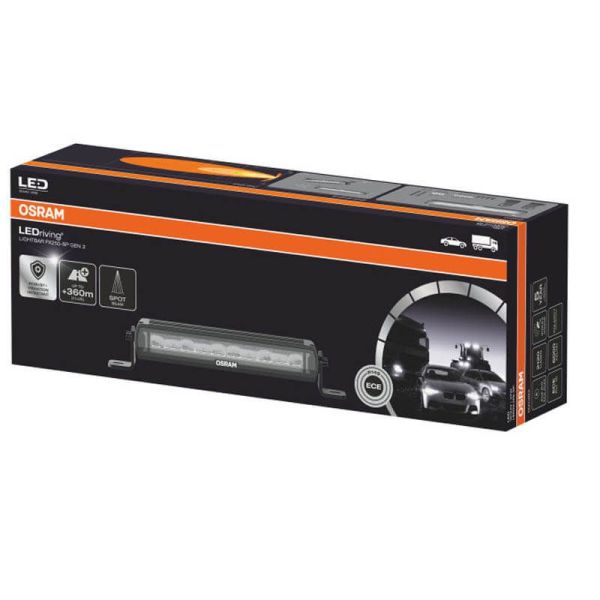 Barre LED FX250-CB GEN 2 37W certifiée | LeonLeds | LEDDL130-CB + faisceau combiné 320 mètres R149 Osram