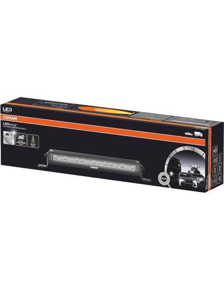 Barra LED de longo alcance 44Cm FX500-SP GEN 2 56W LEDDL131-SP SM + de 470 Metros Homologação 2 X R149 Ref. 20 + 20| LeonLeds