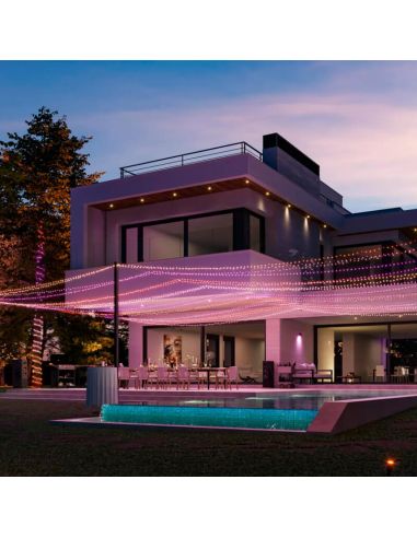 Guirnalda de luces 20 metros Philips Hue Festavia string lights 250 luces LED IP44/IP54 14W 8720169246621 Philips | LeonLeds