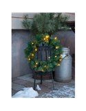 Corona de Navidad LED artificial de pino ALASKA Ø 38cm