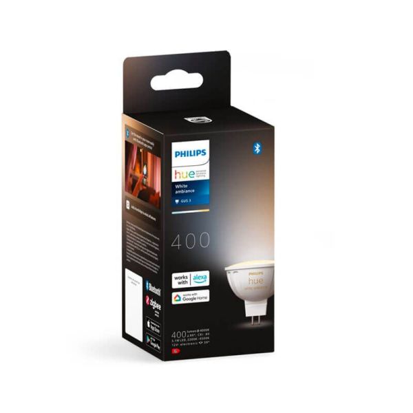 Foco LED Philips Hue White Ambiance 12V MR16 GU5.3 5W