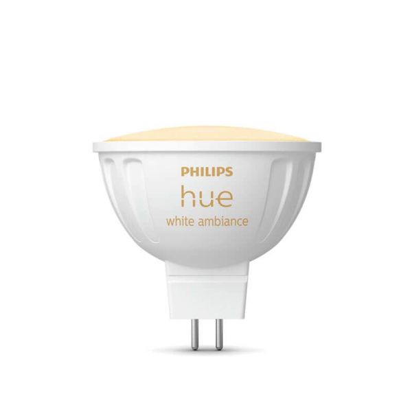 Foco LED Philips Hue White Ambiance 12V MR16 GU5.3 5W | LeonLeds