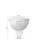 Pack 2 Focos LED Philips Hue White and Color Ambiance 12V MR16 GU5.3 5W |LeonLeds