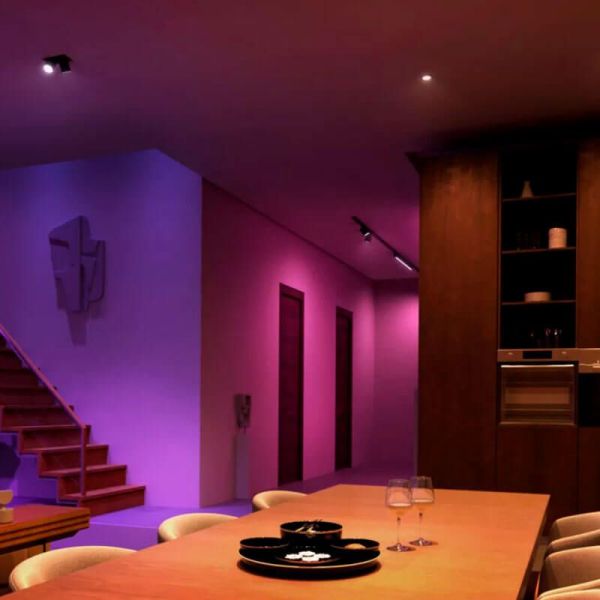 Pack 2 Focos LED Philips Hue White and Color Ambiance 12V MR16 GU5.3 5W |LeonLeds