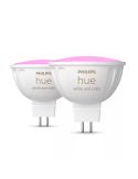 Pack 2 Focos LED Philips Hue White and Color Ambiance 12V MR16 GU5.3 5W |LeonLeds