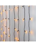 Rideau lumineux LED pour intérieur ou extérieur GOLDEN WARM WHITE 1300x5mm