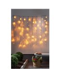 Cortina de luces LED para interior o exterior GOLDEN WARM WHITE 1300x5mm