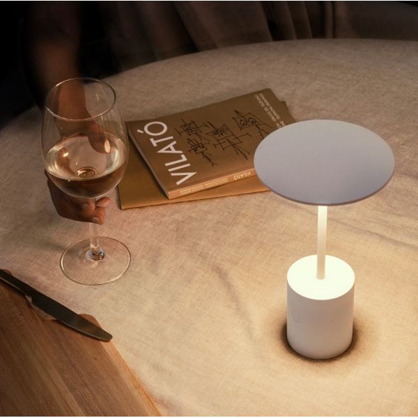 Lámpara LED de mesa portátil YORU recargable, colores - 2700K, 400Lm, 2.6W ambiente, interior y exterior