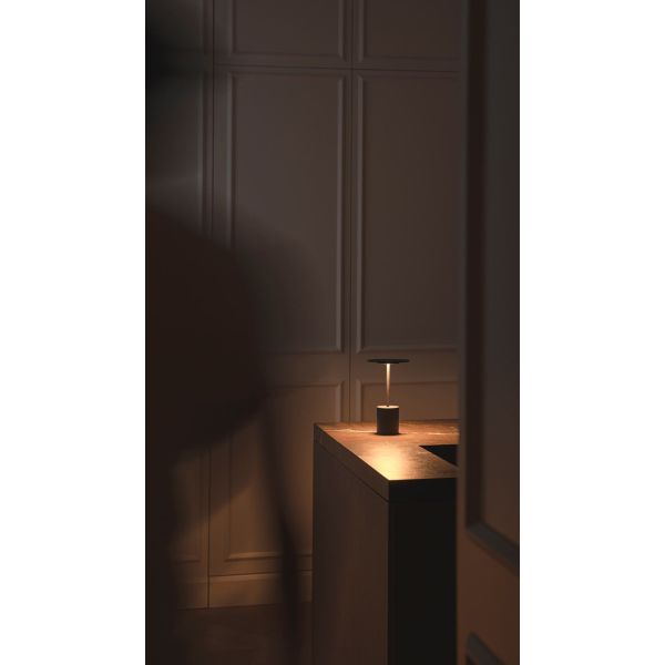 Lámpara LED de mesa portátil YORU recargable, colores - 2700K, 400Lm, 2.6W ambiente, interior y exterior