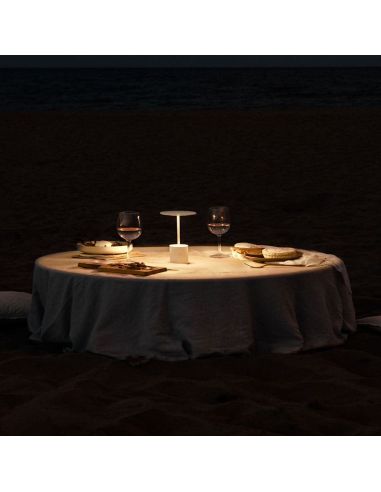 Lampe de table LED portable rechargeable YORU, couleurs - 2700K, 400Lm, 2,6W ambiante, intérieure et extérieure