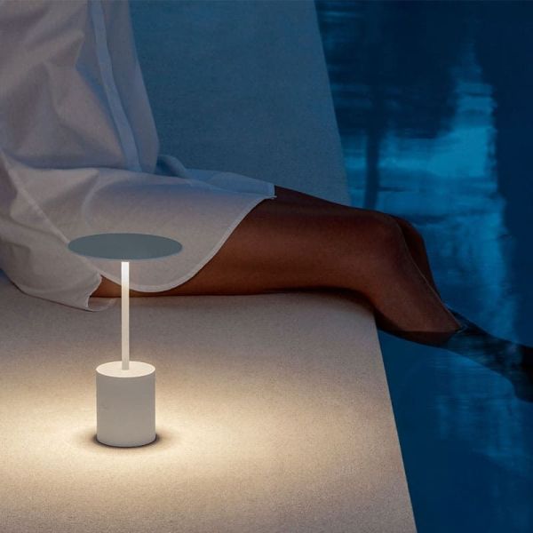 Lámpara LED de mesa portátil YORU recargable, colores - 2700K, 400Lm, 2.6W ambiente, interior y exterior