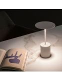 Lámpara LED de mesa portátil YORU recargable, colores - 2700K, 400Lm, 2.6W ambiente, interior y exterior