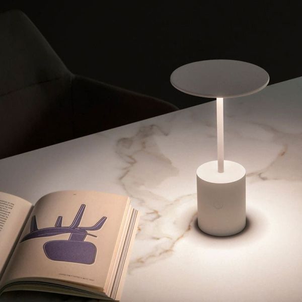 Lámpara LED de mesa portátil YORU recargable, colores - 2700K, 400Lm, 2.6W ambiente, interior y exterior