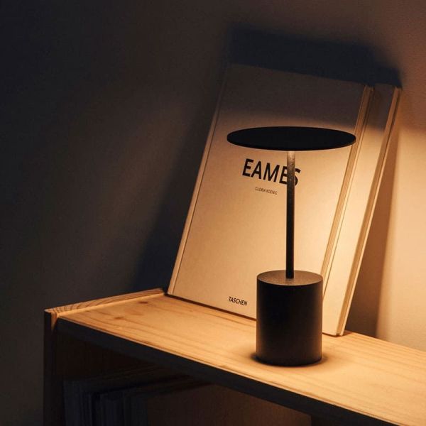 Lámpara LED de mesa portátil YORU recargable, colores - 2700K, 400Lm, 2.6W ambiente, interior y exterior