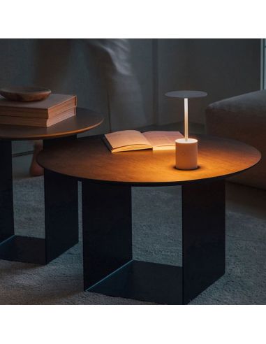 Lámpara LED de mesa portátil YORU recargable, colores - 2700K, 400Lm, 2.6W ambiente, interior y exterior