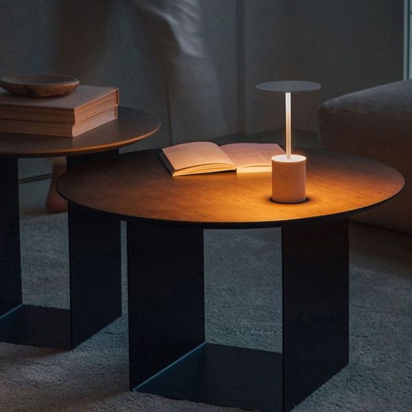 Lámpara LED de mesa portátil YORU recargable, colores - 2700K, 400Lm, 2.6W ambiente, interior y exterior