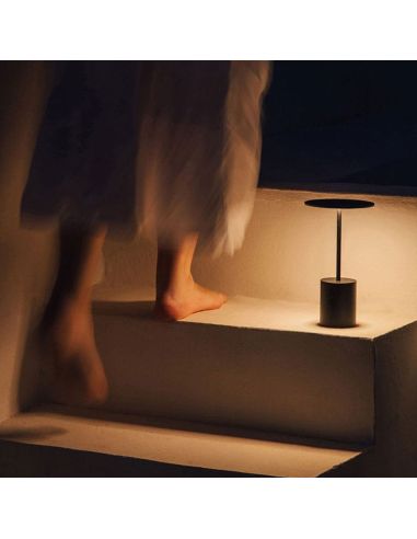 Lampe de table LED portable rechargeable YORU, couleurs - 2700K, 400Lm, 2,6W ambiante, intérieure et extérieure