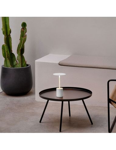 Candeeiro de mesa LED portátil recarregável YORU, cores - 2700K, 400Lm, 2,6W ambiente, interior e exterior