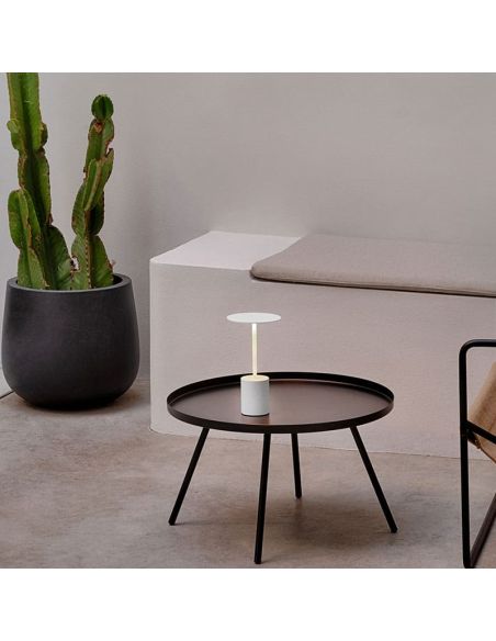 Lampe de table LED portable rechargeable YORU, couleurs - 2700K, 400Lm, 2,6W ambiante, intérieure et extérieure