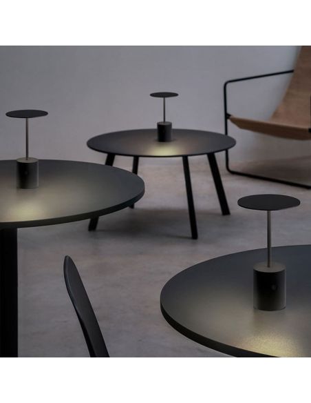 Lámpara LED de mesa portátil YORU recargable, colores - 2700K, 400Lm, 2.6W ambiente, interior y exterior