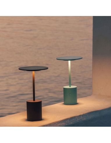 Lámpara LED de mesa portátil YORU recargable, colores - 2700K, 400Lm, 2.6W ambiente, interior y exterior