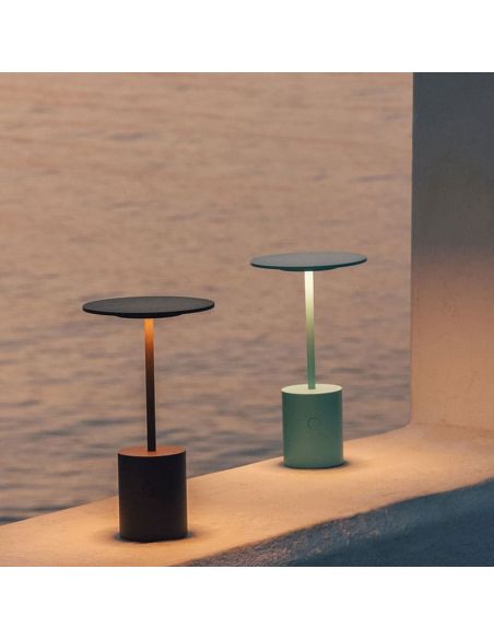 Candeeiro de mesa LED portátil recarregável YORU, cores - 2700K, 400Lm, 2,6W ambiente, interior e exterior